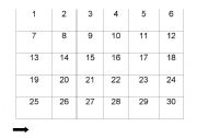 English Worksheet: number practice