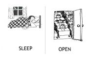 English Worksheet: action flash-cards