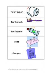 English Worksheet: Bathroom vocabulary