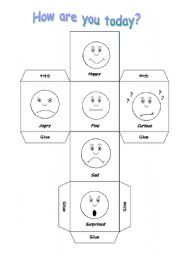 English Worksheet: Emotions and feelings
