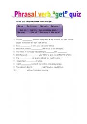 English worksheet: Phrasal Verbs 