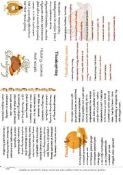 THANKSGIVING MINIBOOK