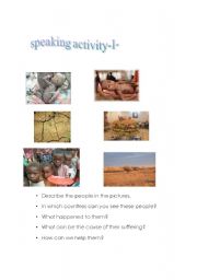 English Worksheet: speaking