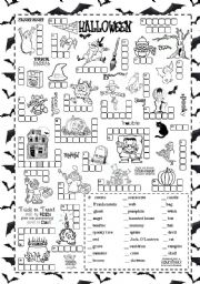 English Worksheet: Halloween 