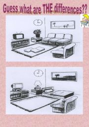 English Worksheet: House and furniture 