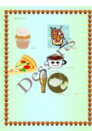 English Worksheet: Desserts 