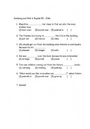 English worksheet: Jobs