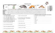 English worksheet: Comparative and Superlative forms of adjectives