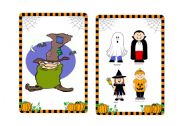 Halloween flashcards and word cards (6/7)