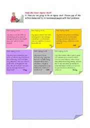 English Worksheet: should, shouldnt