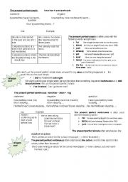 English Worksheet: Present Perfect / Present Perfect Continuous