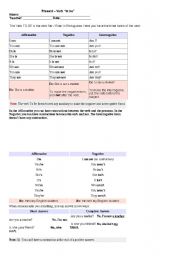 English Worksheet: Presnt Simple _ Verb 