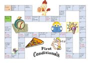 English Worksheet: First conditionals