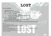 English worksheet: lost 107