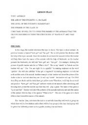 English Worksheet: animals