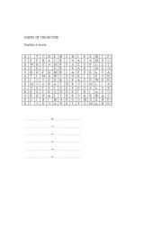 English Worksheet: soup: parts of the house