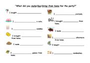 English Worksheet: Irregular Past Tense worksheet