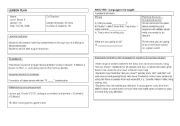 English worksheet: Living in Space Lesson Plan