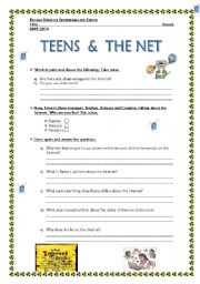 TEENS & THE NET