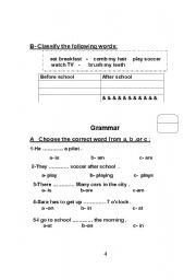 English Worksheet: grammar