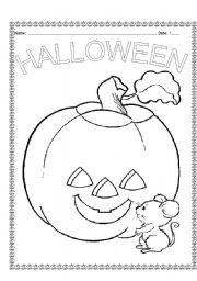 First Grade Halloween Guide