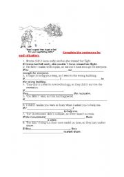 English worksheet: Conditional sentences in business english