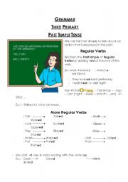 English Worksheet: Past Simple Tense