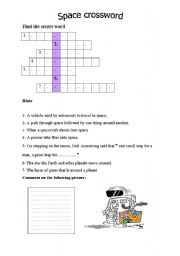 English Worksheet: space tourism