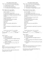 English Worksheet: Jokes in English