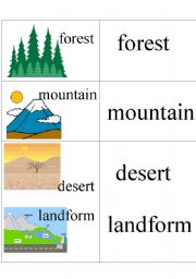 English Worksheet: Geography Words 3