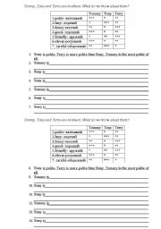 English worksheet: Adjectives