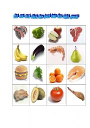 Classifying food 