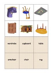 English Worksheet: BINGO HOUSE student cards 1/3