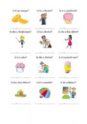 English worksheet: Short answers