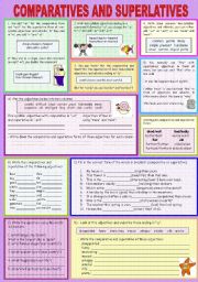 COMPARATIVES AND SUPERLATIVES