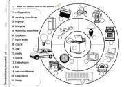 English Worksheet: Inventions Around Us