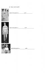 English Worksheet: CLOTHES
