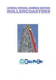 English Worksheet: Blue Peter ---- ROLLERCOASTERS