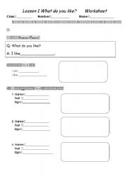 English Worksheet: fruit worksheet