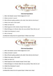 English worksheet: Charmed