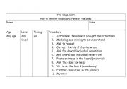 English Worksheet: Lesson-plan vocabulary