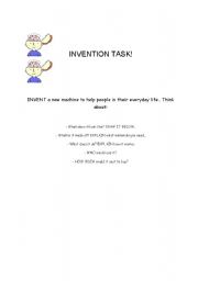 English Worksheet: Technology and Inventions