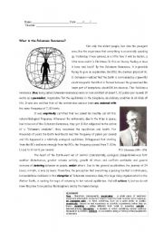 English worksheet: Reading: The Schumman Resonance