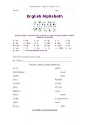 English Worksheet: alphabeth exercise basic