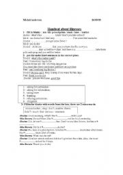 English worksheet: activities for kids