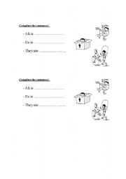 English Worksheet: playground