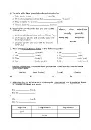 English worksheet: Mixed Grammar