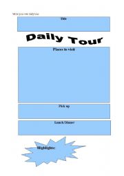 English Worksheet: Speaking activity