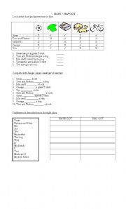 English Worksheet: Have/has got 