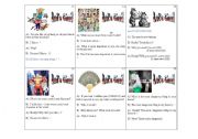 English Worksheet: Lets Chat !  Conversation cards 13-24